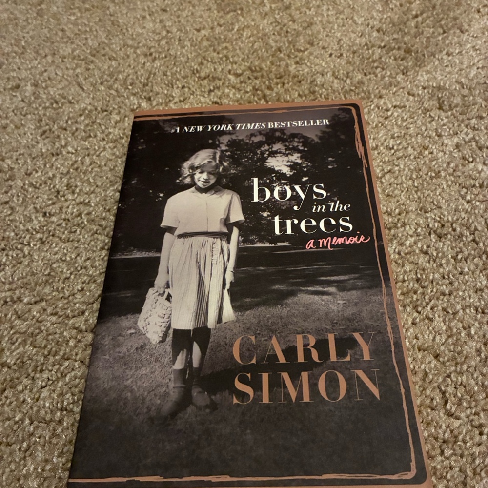 Boys in the Trees: A Memoir‎ by Carly Simon - NYT Bestseller (Paperback)